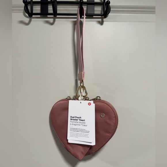 Lululemon Dual Pouch Wristlet *Heart - Picture 4 of 12